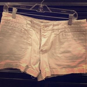 American Eagle tan beige khaki shorts size 10